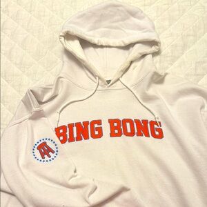 Bing Bong White Hoodie